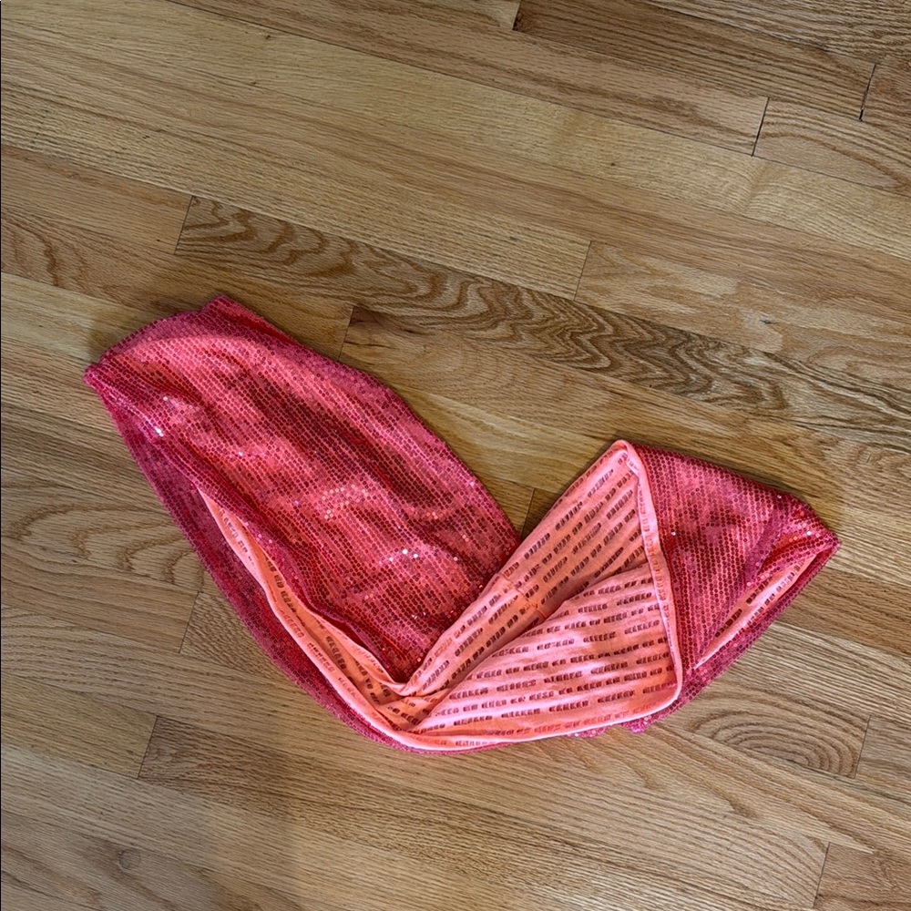 Sequin infinity scarf - reversible